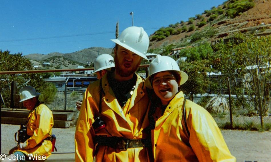 John Wise and Amanda Goff in Bisbee, Arizona