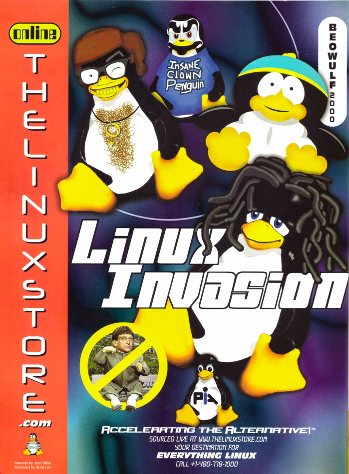 Linux Journal advertisement from September 1999