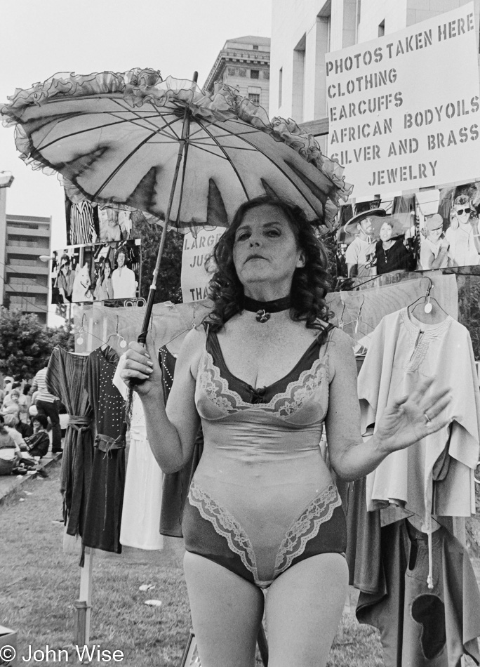 Los Angeles Street Scene 1983 in California