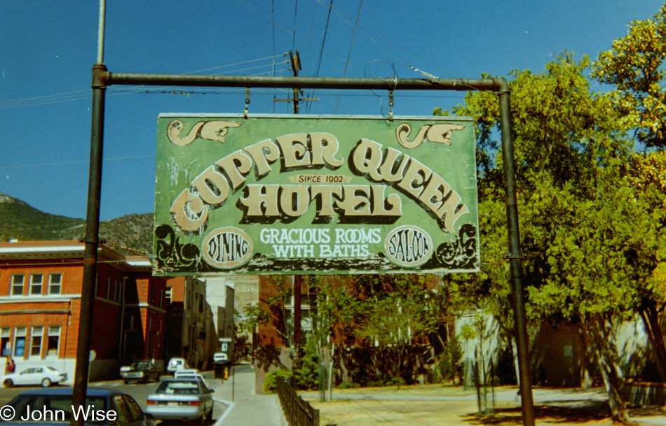 Copper Queen Hotel in Bisbee, Arizona