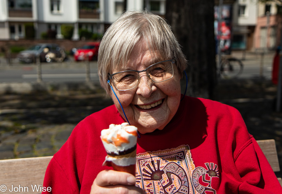 Jutta Engelhardt in Frankfurt, Germany