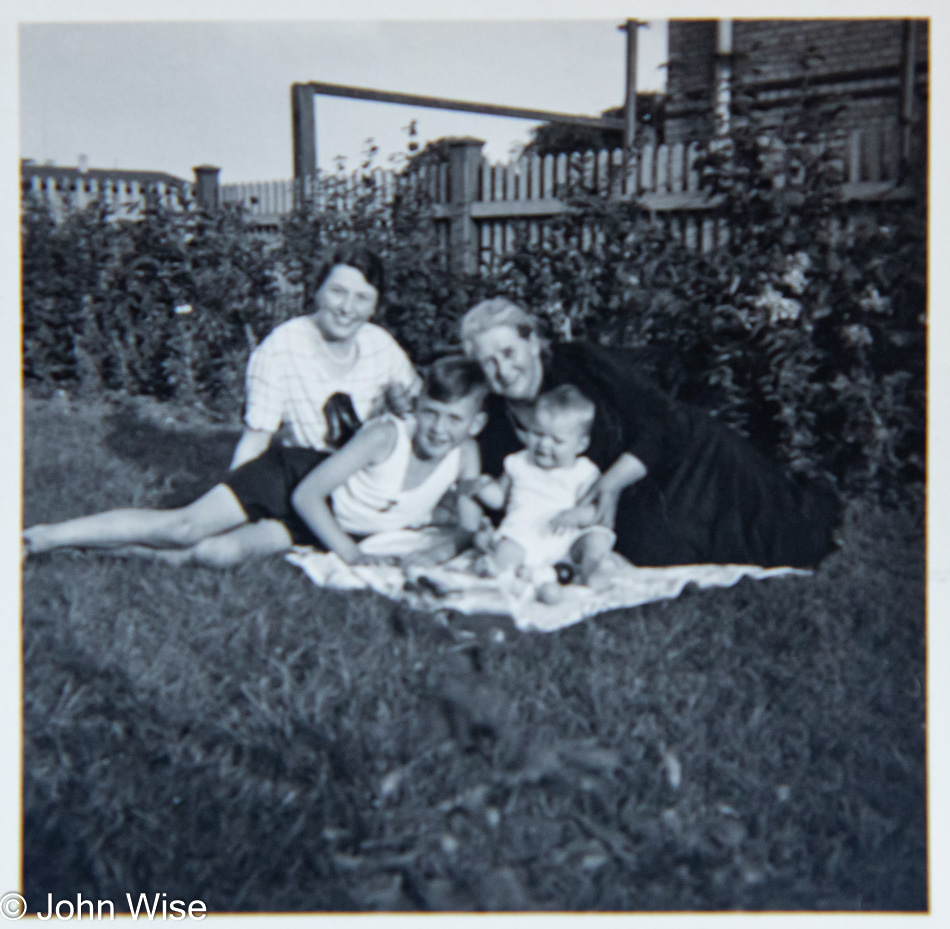 Friedhelm, Jutta, Helene, and Augusta in Germany