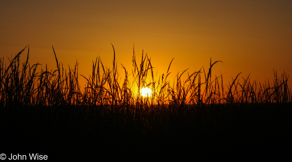 Rural countryside near Harveyville, Kansas