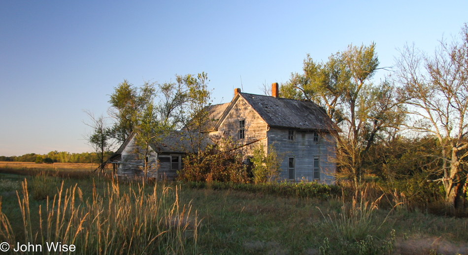 Rural countryside near Harveyville, Kansas