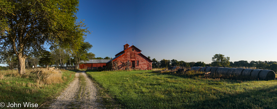 Rural countryside near Harveyville, Kansas