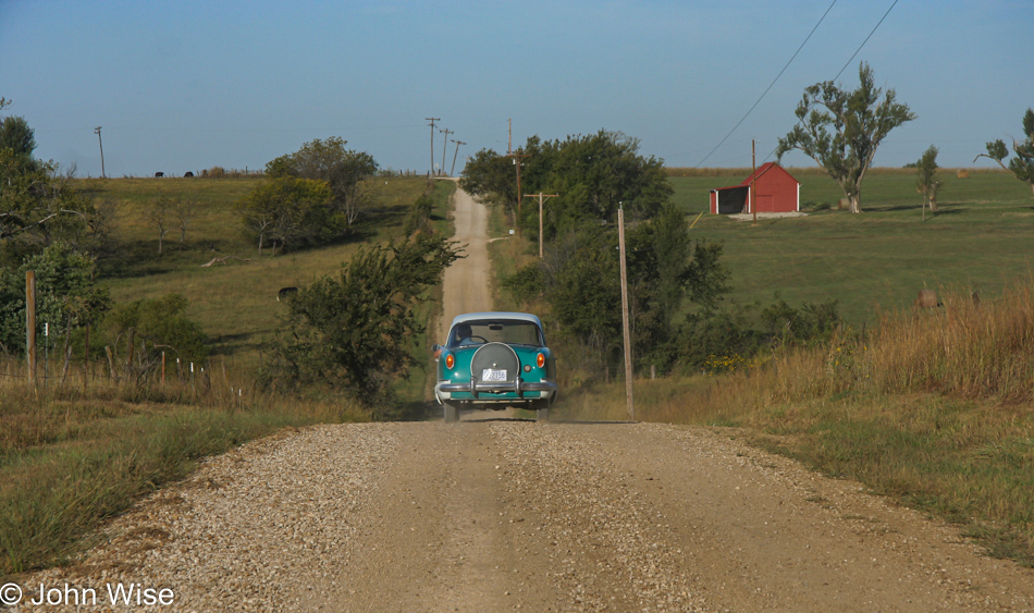 Rural countryside near Harveyville, Kansas