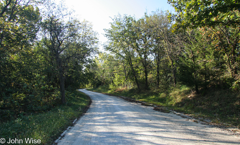 Rural countryside near Harveyville, Kansas