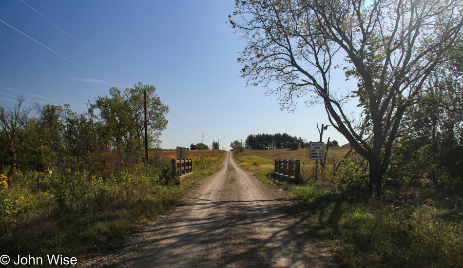 Rural countryside near Harveyville, Kansas