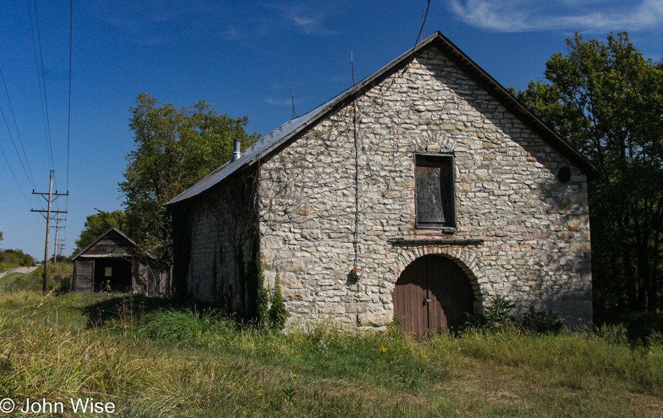 Rural countryside near Harveyville, Kansas