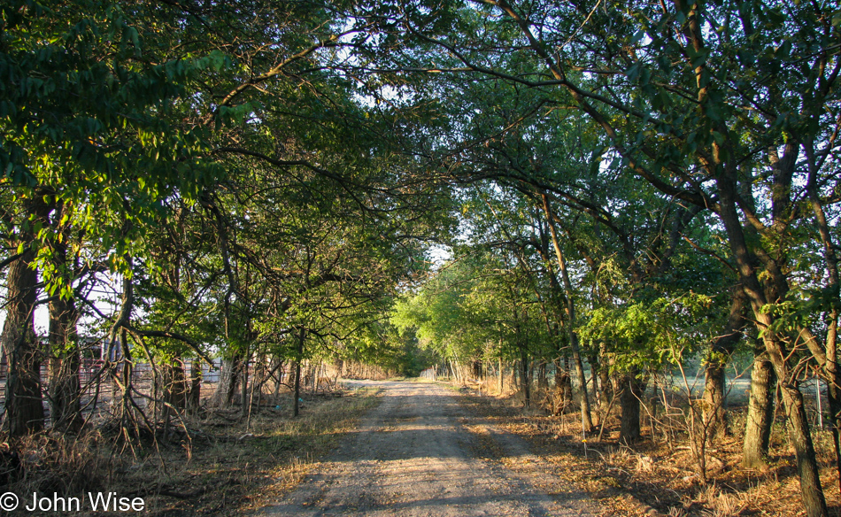 Rural countryside near Harveyville, Kansas