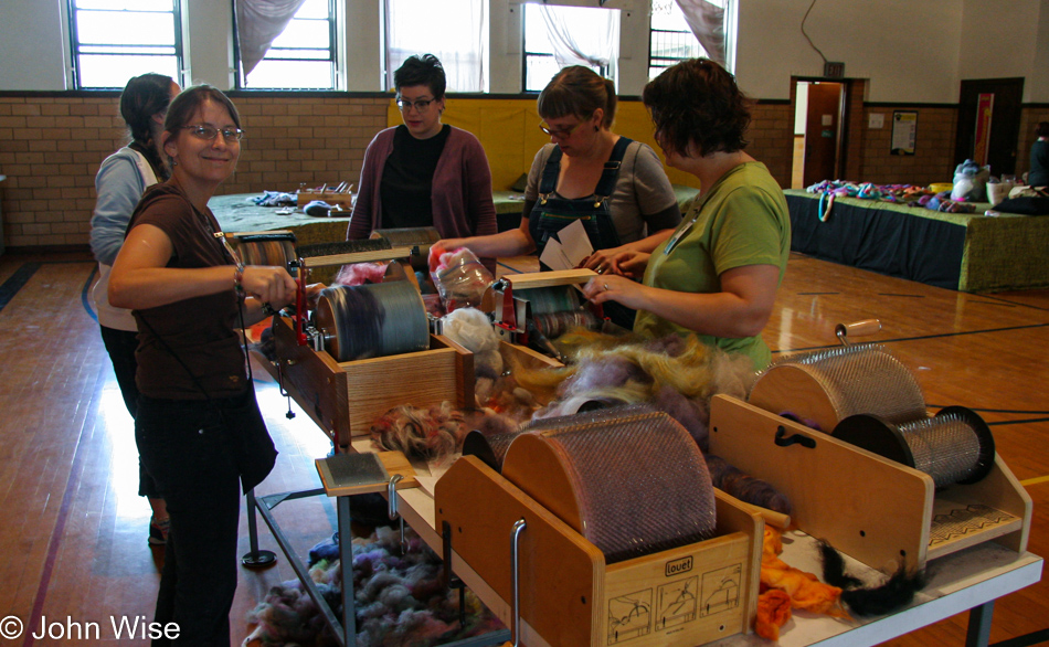 Caroline Wise in Harveyville, Kansas - Yarn School