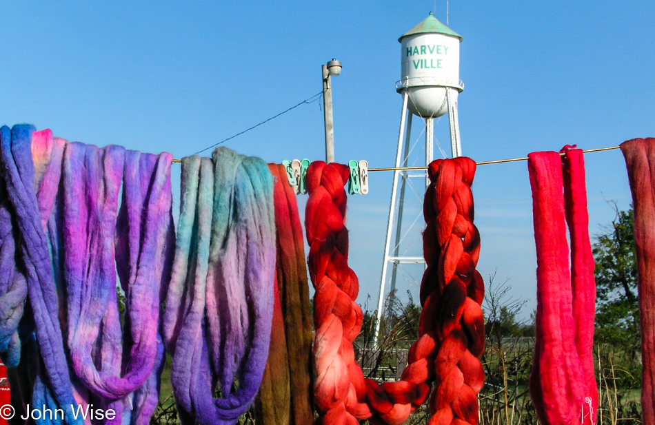 Harveyville, Kansas - Yarn School