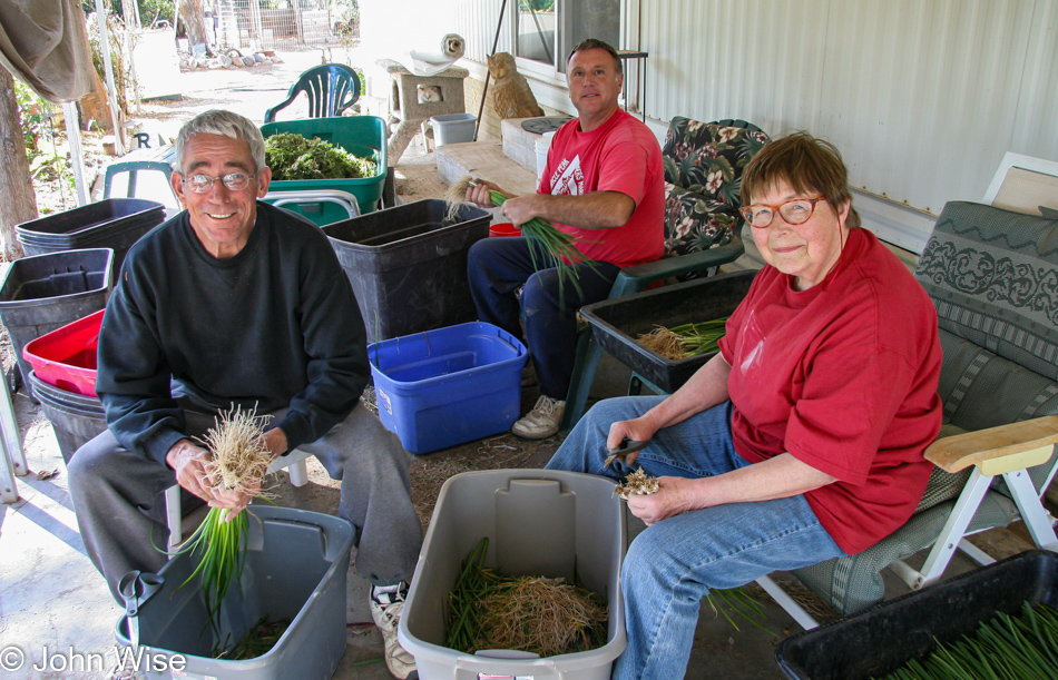 Jutta Engelhardt at Tonopah Rob's Vegetable Farm in Arizona