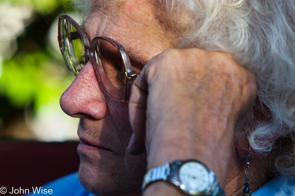 Great Aunt Ann Burns in Santa Barbara, California