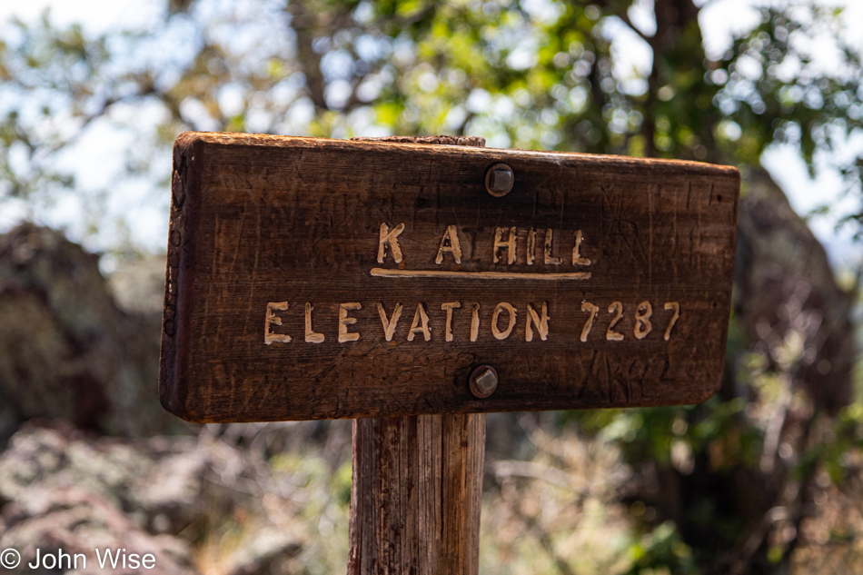 Sycamore Rim Trail in Williams, Arizona