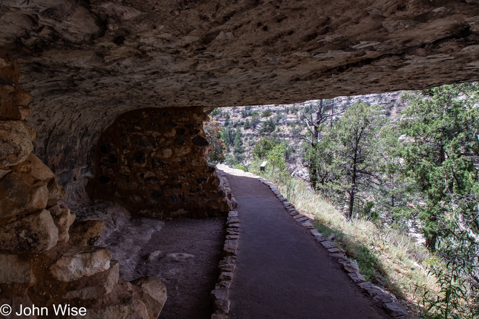 Walnut Canyon National Monument in Flagstaff, Arizona