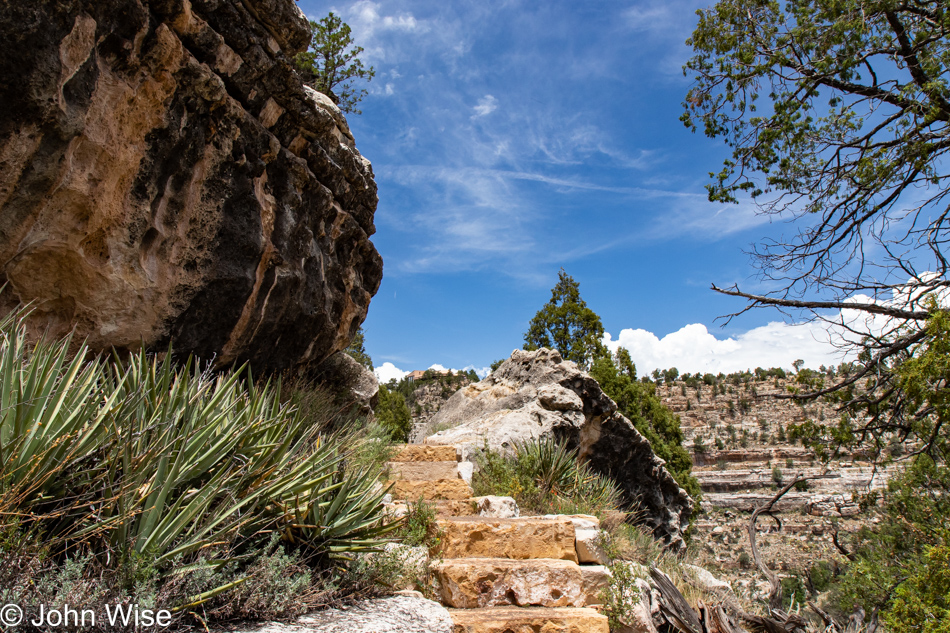 Walnut Canyon National Monument in Flagstaff, Arizona