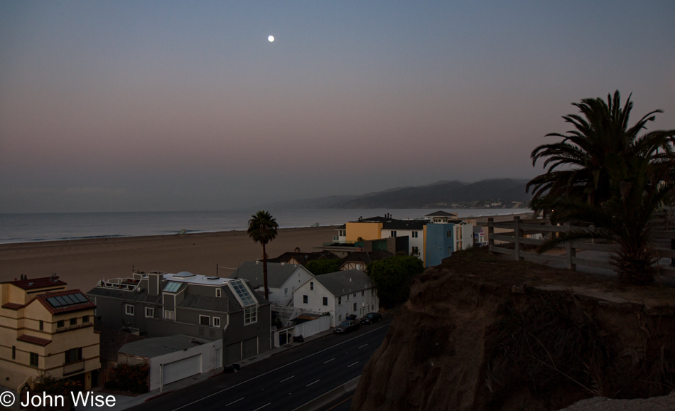 Early morning in Santa Monica, California