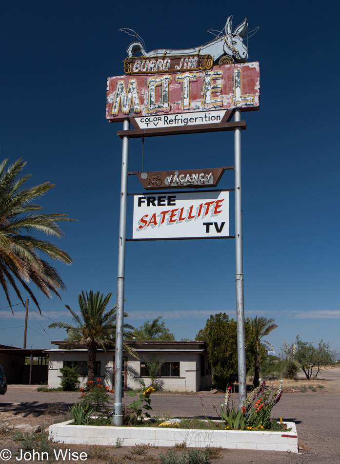 Burro Jim Motel in Aguila, Arizona