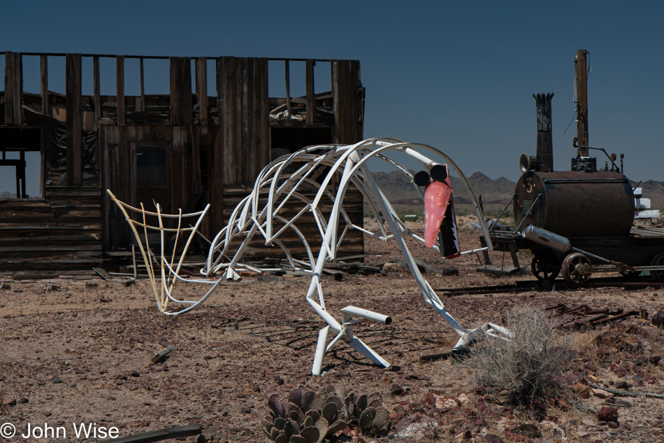 Old Brayton Ghost Town & Museum near Bouse, Arizona