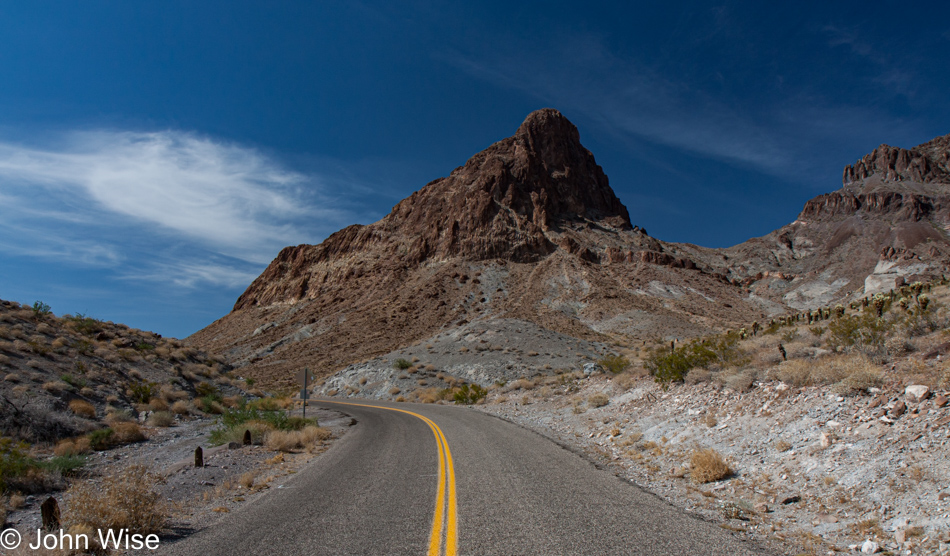 Old Route 66 a.k.a. Oatman Highway in Arizona