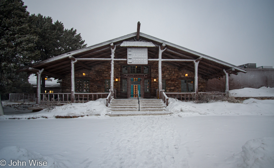 Bright Angel Lodge at the Grand Canyon National Park in Arizona