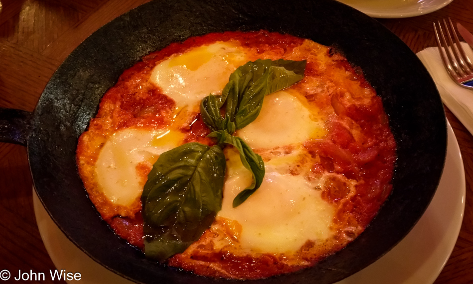 Shakshuka at Andreoli's in Scottsdale, Arizona