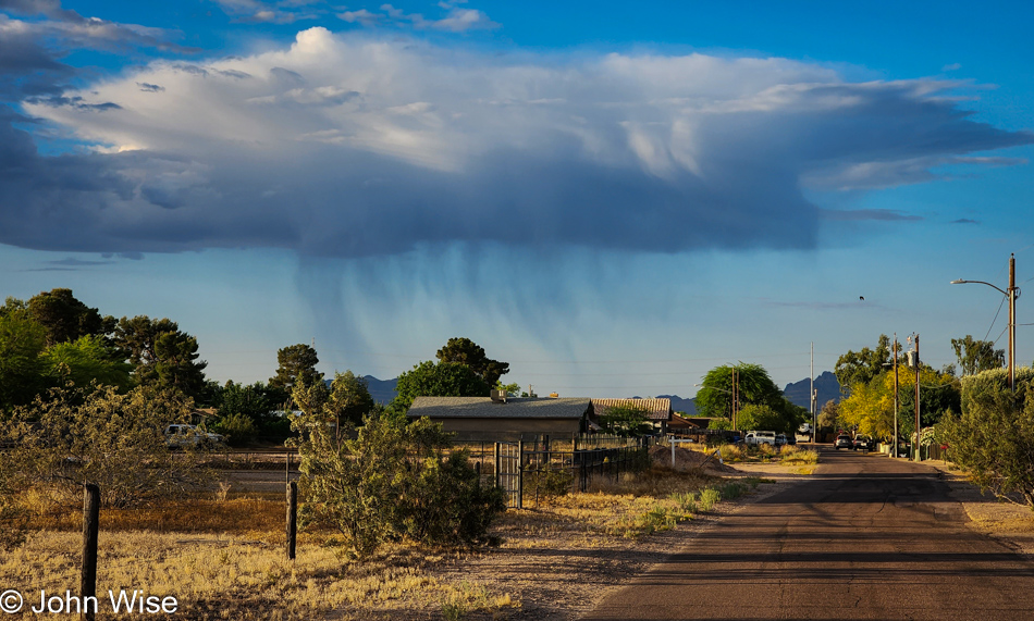 Early morning walk in Phoenix, Arizona