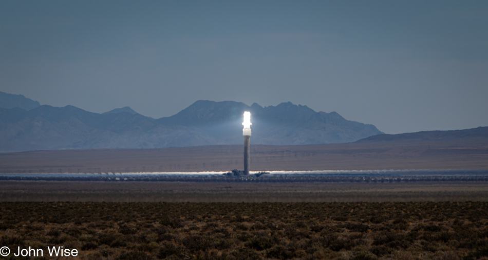 Crescent Dunes Solar Energy Project in Tonopah, Arizona