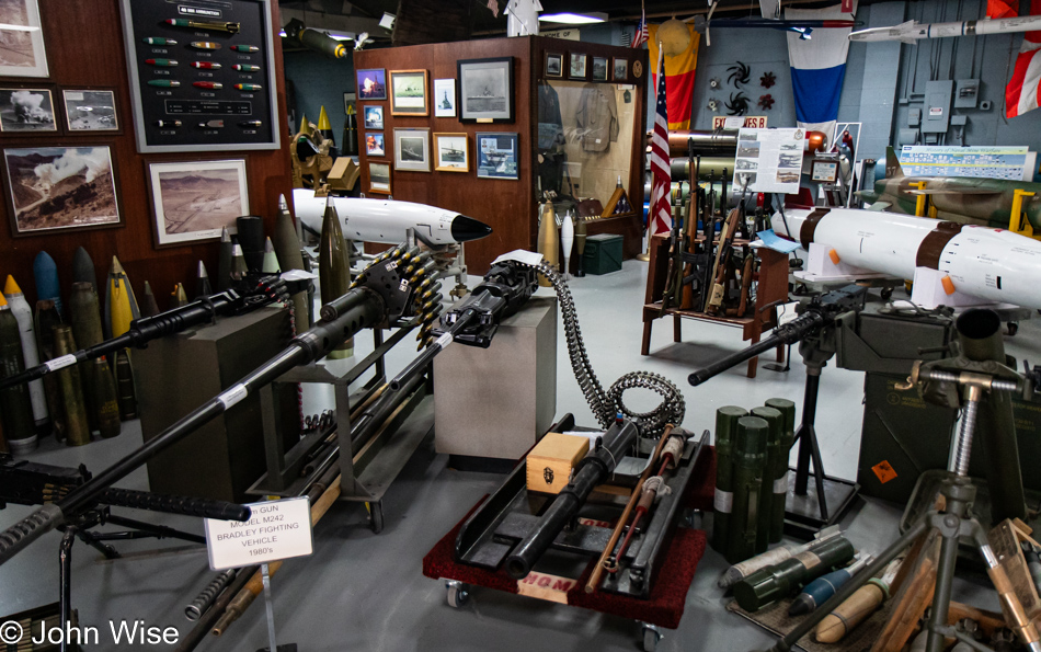 Ordinance Museum in Hawthorne, Nevada