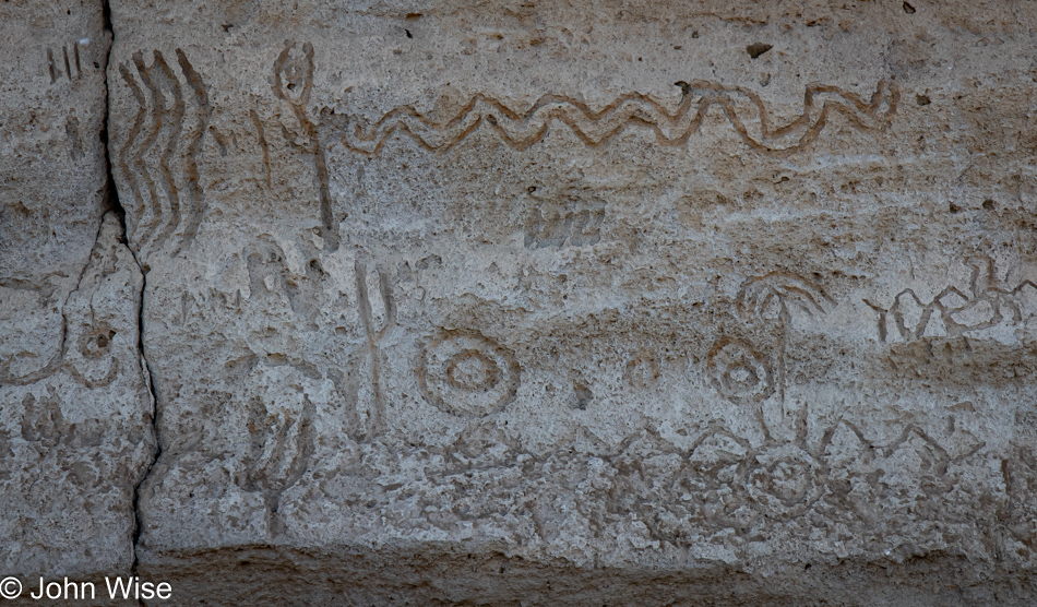 Petroglyph Point in the Lava Beds National Monument in Newell, California