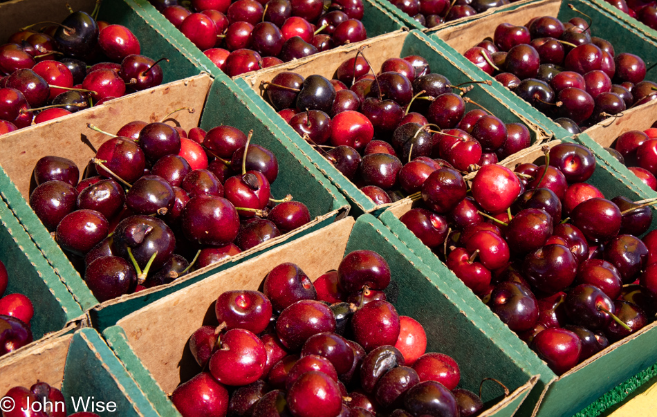 Cherries in Chemult, Oregon