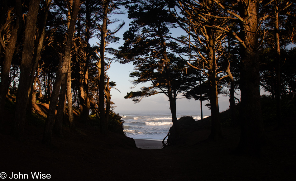 Gleneden Beach State Recreation Site in Lincoln Beach, Oregon