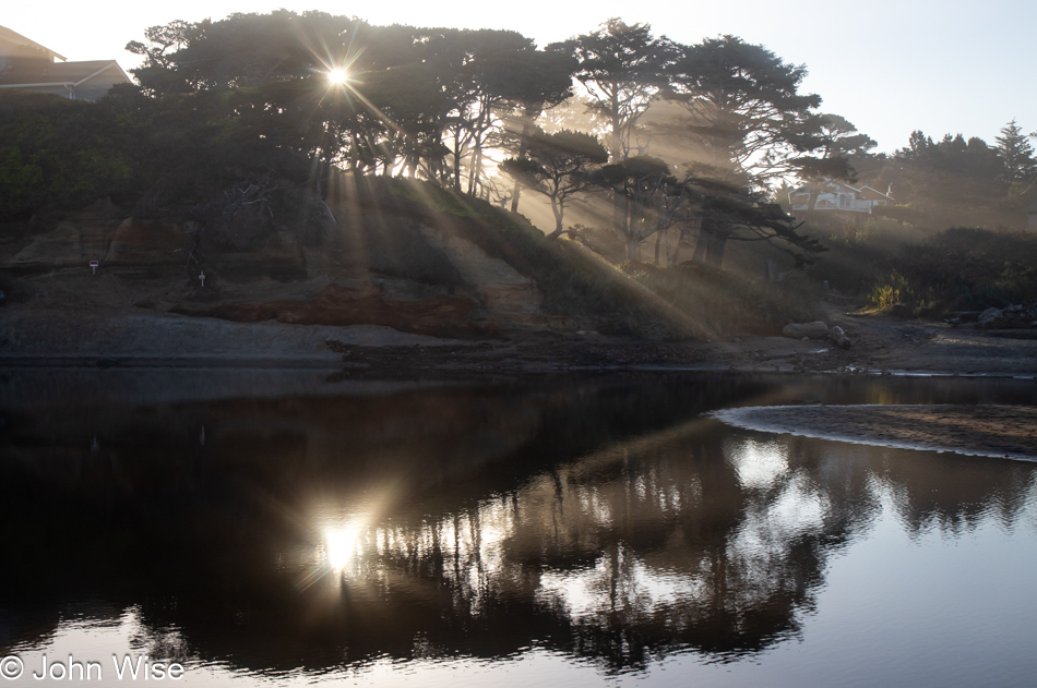 Gleneden Beach State Recreation Site in Lincoln Beach, Oregon