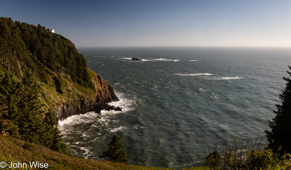 Otter Crest looking at Cape Foulweather in Otter Rock, Oregon