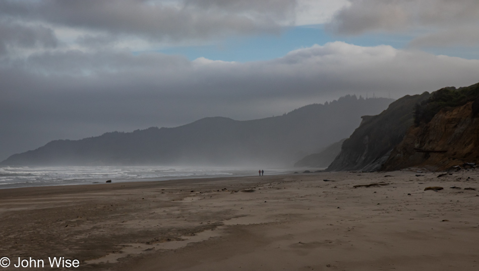 Wade Creek Beach in Newport, Oregon