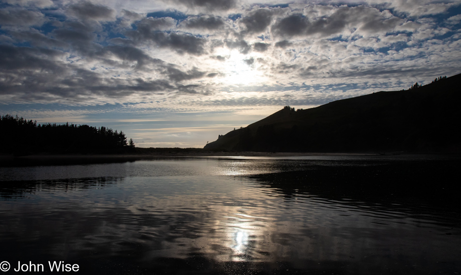 Salmon River near Cascade Head in Otis, Oregon