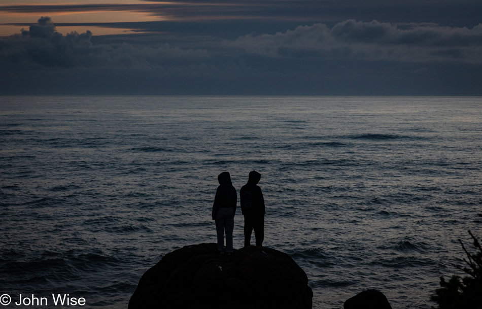 Fishing Rock State Recreation Site in Depoe Bay, Oregon