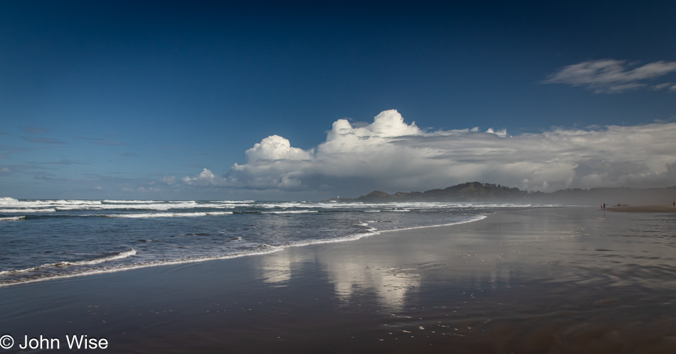 Nye Beach in Newport, Oregon