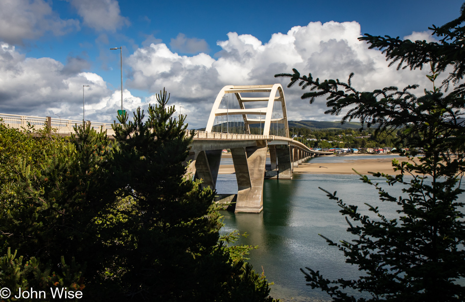 Bridge in Waldport, Oregon