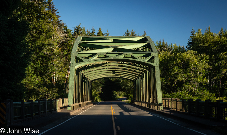 Bridge next to Ojalla Park in Siletz, Oregon