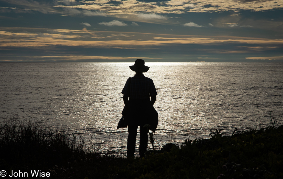 Caroline Wise at Boiler Bay in Depoe Bay, Oregon