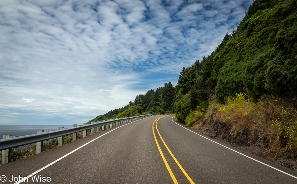 Vista Point on Highway 101 in Florence, Oregon