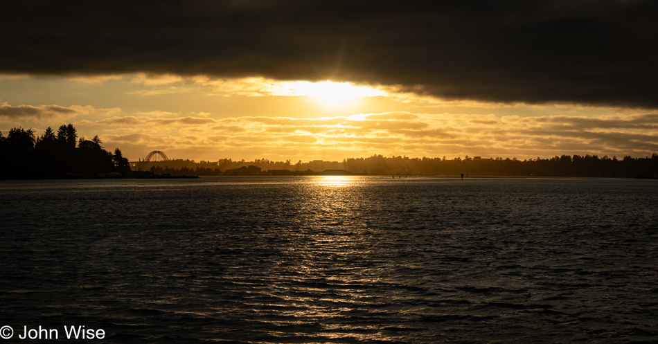 Yaquina Bay in Newport, Oregon