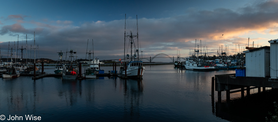 Yaquina Bay in Newport, Oregon