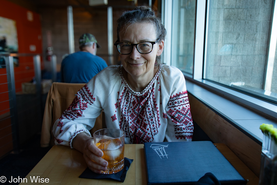 Caroline Wise at Local Ocean Restaurant in Newport, Oregon