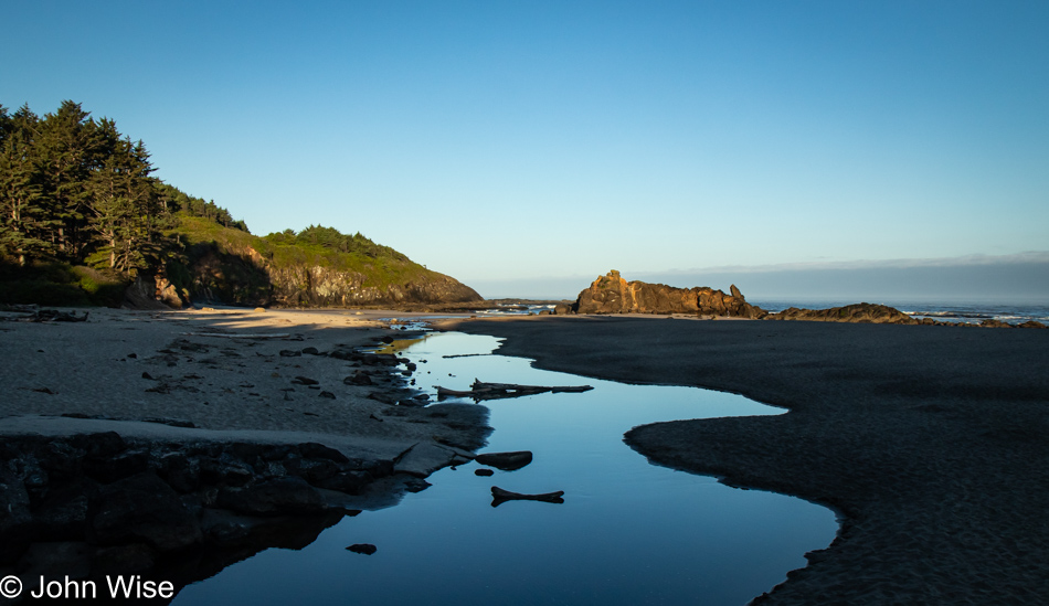 North Fogarty Creek Beach in Depoe Bay, Oregon