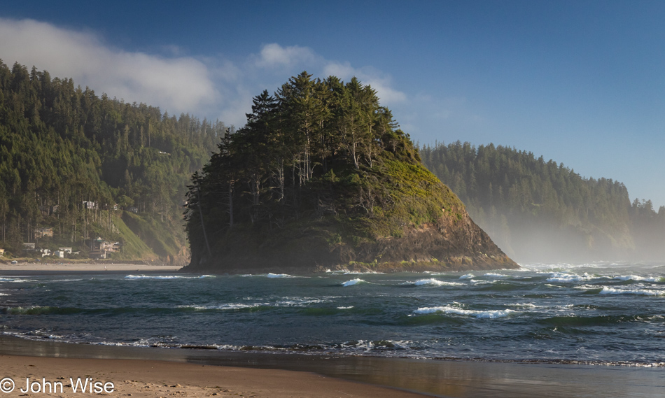 Proposal Rock at Neskowin Beach in Neskowin, Oregon