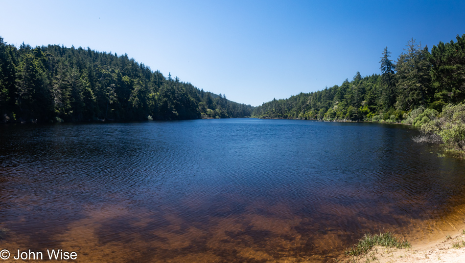 Oregon Dunes National Recreation Area Carter Lake Campground in Dunes City, Oregon