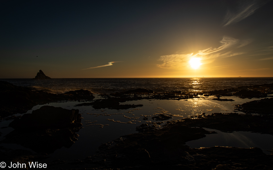 Tseriadun State Recreation Site in Port Orford, Oregon